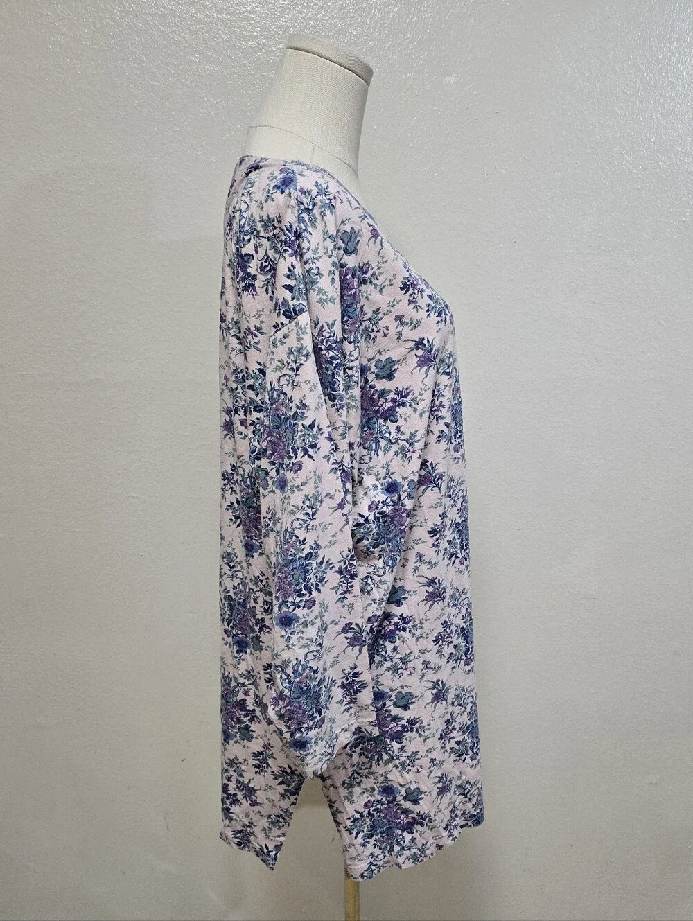 Victoria's Secret Gold Label Vintage Floral Sleep Gown Dress Size Large